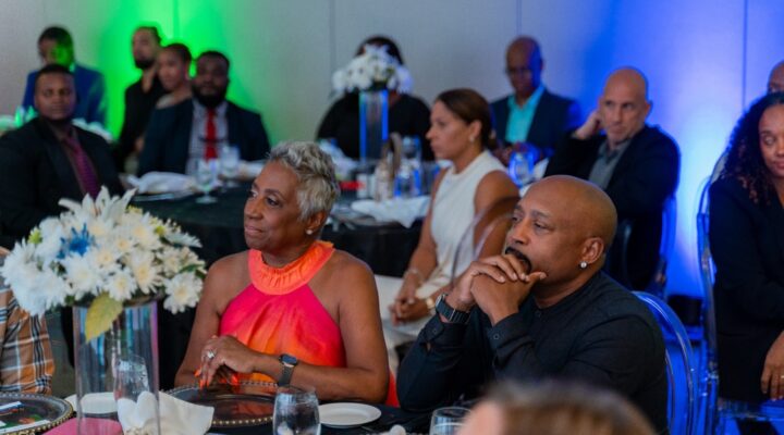 Sandra Glasgow and Daymond John